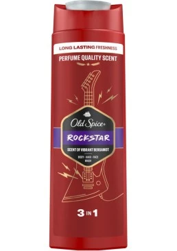 Гель для душу + Шампунь 2в1 Old Spice Rockstar, 400 мл