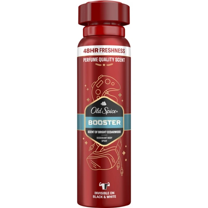 Аерозольний дезодорант-антиперспірант Old Spice Booster, 150 мл - 