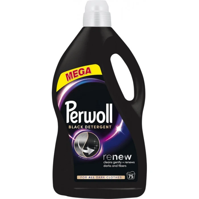 Гель Perwoll для темних і чорних речей, 3.75 л (75 прань) - 