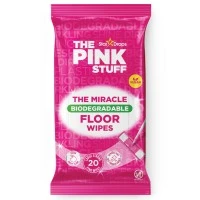 Вологі серветки для підлоги The Pink Stuff Biodegradable Floor Wipes, 20 шт