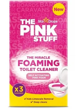 Порошок для чищення унітазу The Pink Stuff, 3 шт х 100 г