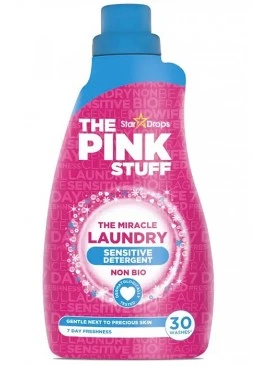 Гипоаллергенный гель для стирки The Pink Stuff Sensitive Non Bio, 960 мл (30 стирок)