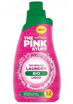 Универсальный гель для стирки The Pink Stuff Bio, 960 мл (30 стирок)