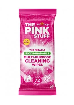 Вологі серветки для прибирання The Pink Stuff Multi-Purpose Cleaning Wipes, 72 шт