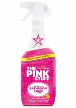 Спрей-піна для ванної кімнати The Pink Stuff Bathroom Cleaner, 850 мл
