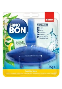 Туалетний блок Sano Lemon Scented з ароматом лимону, 55 г