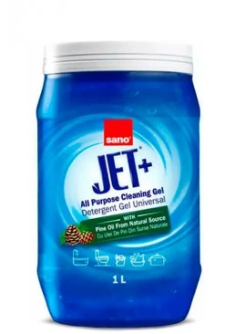 Універсальний гель для прибирання Sano JET+ із сосновою олією, 1 л