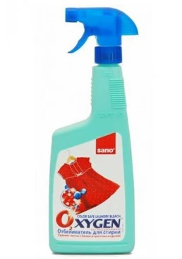 Плямовивідник для прання без хлору Sano Oxygen, 750мл