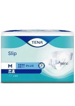 Підгузки для дорослих Tena Slip Plus, розмір M (73-122 см), 6 крапель, 30 шт.