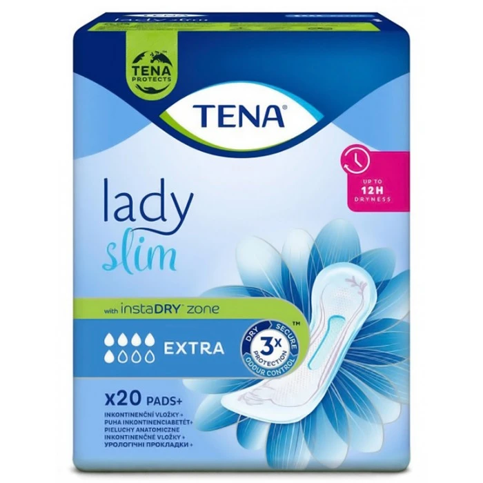 Урологические прокладки Tena Lady Slim Extra, 5 капель, 20 шт. - 