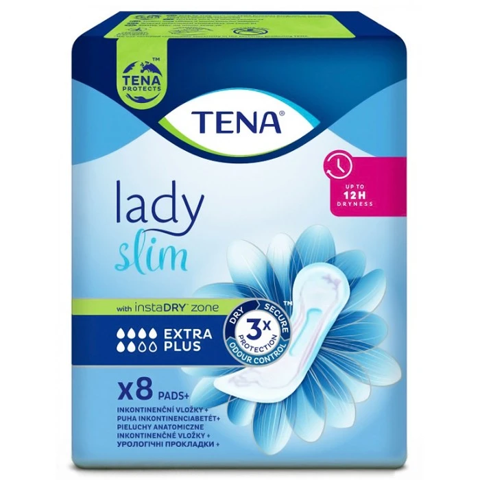 Урологические прокладки Tena Lady Slim Extra Plus, 6 капель, 8 шт. - 