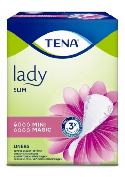 Ультратонкие урологические прокладки Tena Lady Slim Mini Magic, 0.5 капли, 34 шт.