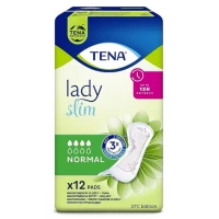 Тонкі урологічні прокладки Tena Lady Slim Normal, 4 краплі, 12 шт.