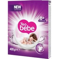 Пральний порошок Teo Bebe Лаванда автомат, 400 г (3 прання) 