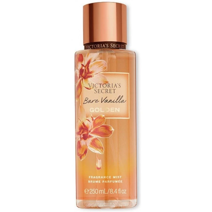 Парфумований спрей для тіла Victoria's Secret Bare Vanilla Golden (Ванільний сплеск), 250 мл - 