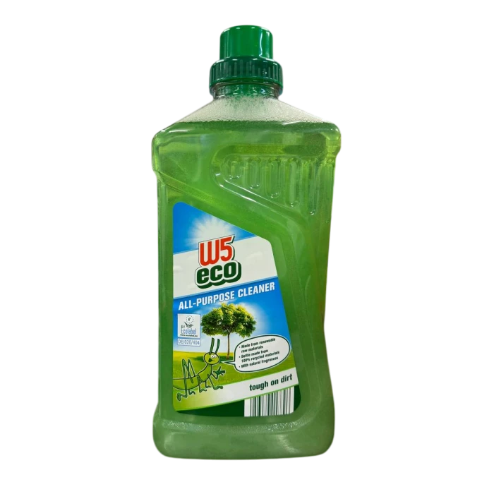 Натуральное средство для мытья пола W5 Eco All Purpose Cleaner, 1.25 л - 