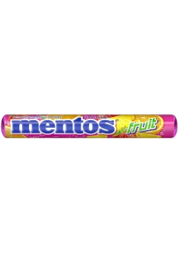Жувальне драже Mentos Фрукти, 37.5 г