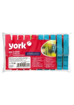Прищіпки для білизни York Standard, 20 шт