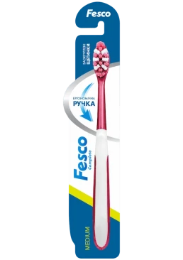 Зубна щітка Fesco Complete Medium, 1 шт