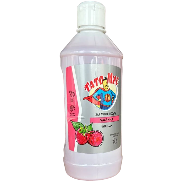 Средство для мытья посуды Тато Миє Малина, 500 мл - 