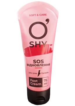 Крем для ніг O`shy SOS відновлення, 75 мл