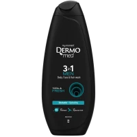 Гель для душа DermoMed Total & FRESH для мужчин 3 в 1, 450 мл