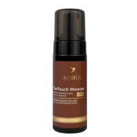 Мус-автозасмага для обличчя та тіла Soika TanTouch Mousse Dark з кето-цукром. олійкою авокадо і жожоба захист SPF 20, 150 мл