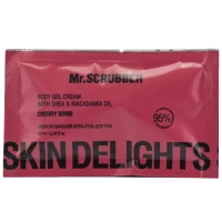 Увлажняющий крем-гель для тела Skin Delights Cherry Bomb Mr.SCRUBBER, 10 мл