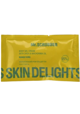 Увлажняющий крем-гель для тела Skin Delights Mango King Mr.SCRUBBER, 10 мл