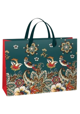 Подарочная упаковка  "Птицы", 32x42x12.5 см