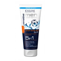  Бальзам после бритья Eveline Men Extreme Sensitive Q10+R 5 в 1, 200 мл