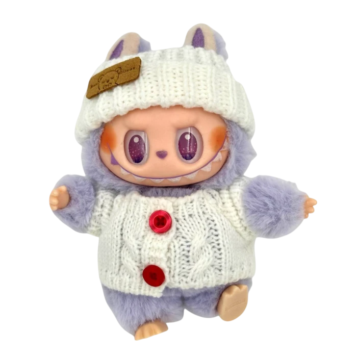 Мягкая игрушка Лабубу в одежде (в ассортименте) - 