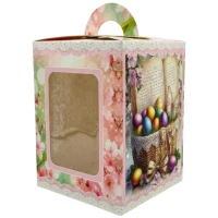 Упаковка Пасхальная картонная №3 "Курча"