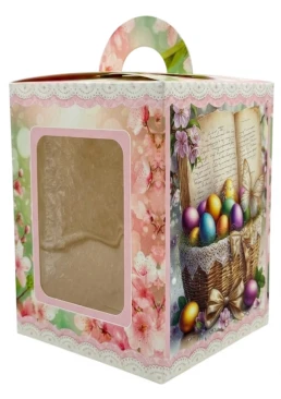 Упаковка Великодня картонна №3 "Курча"