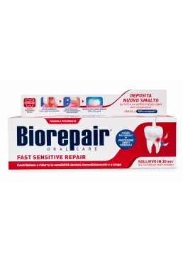 Зубная паста Biorepair Oral Care Fast Sensitive Repair "Быстрое избавление от чувствительности", 75 мл