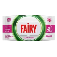 Вологі серветки для прибирання Fairy Лілія, 100 шт