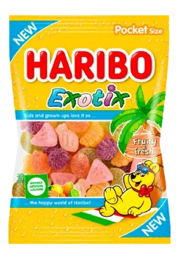 Желейні цукерки Haribo Exotix, 100г 