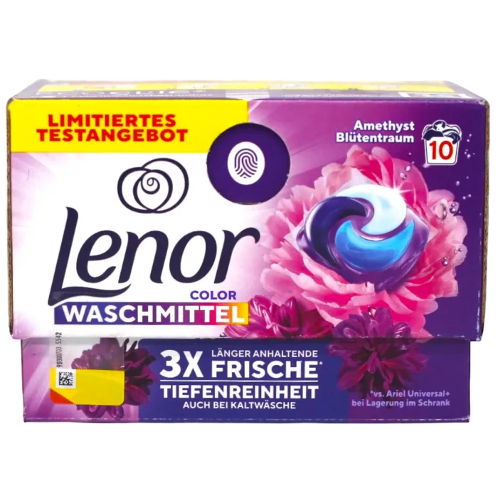 Капсули для прання  Lenor Color Amethyst, 10 шт - 