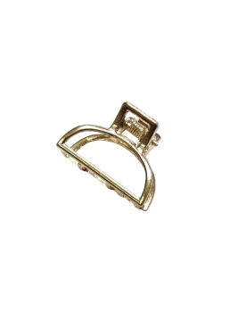 Металевий маленький краб для волосся, 2х2,5 см (в асортименті)