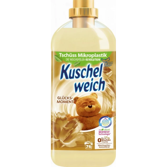 Кондиционер для стирки Kuschel weich Момент счастья, 2 л (76 стирок) - 