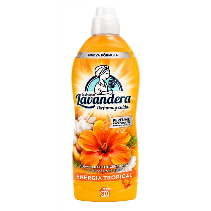 Кондиціонер для білизни Lavandera Luz Tropical Тропічне світло, 1.76 л (80 прань) - 