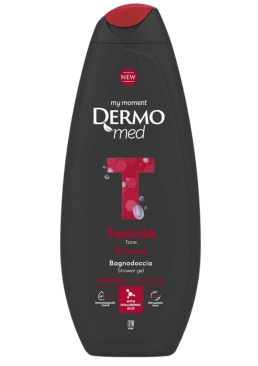 Гель для душу DermoMed з женьшенем-тоніком, 750 мл
