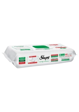 Вологі серветки для швабри SLEEPY EASY CLEAN біле мило, 50 шт