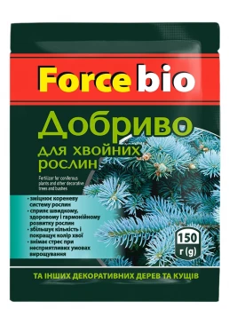 Добриво Force Bio для хвойних рослин, 150 г