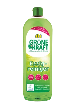 Універсальний чистячий засіб Fit Grüne Kraft з яблучним оцтом, 1 л 