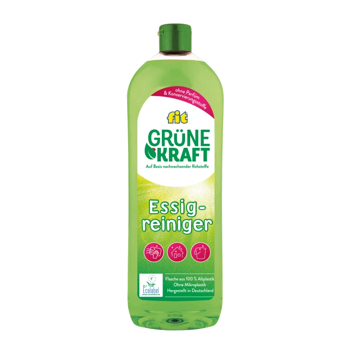 Універсальний чистячий засіб Fit Grüne Kraft з яблучним оцтом, 1 л - 