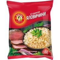 Вермишель быстрого приготовления Daryna со вкусом говядины, 50 г