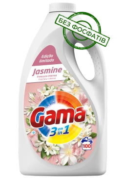 Гель для стирки Gama Jasmine с ароматом жасмина, 5 л (100 стирок) 