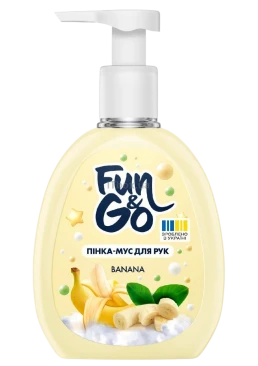 Мыло-пенка Fun&Go Banana, 300 мл
