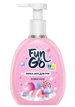 Мыло-пенка Fun&Go Bubble Gum, 300 мл